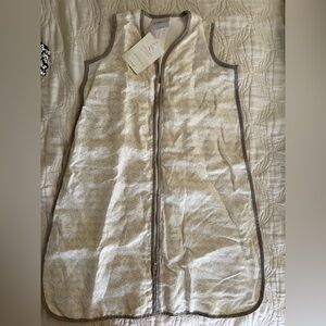 NWT RH Restoration Hardware linen sleep bag size 0-12